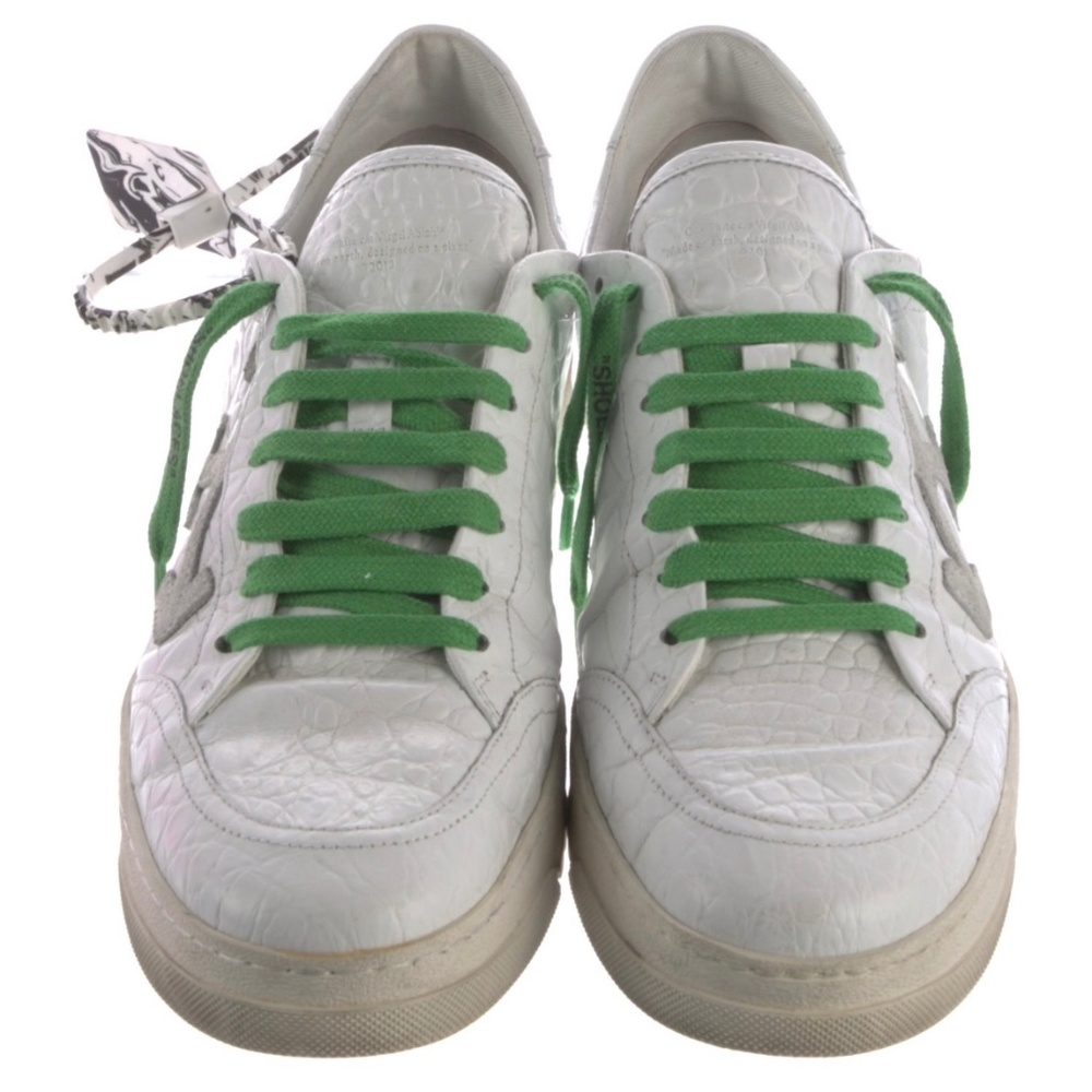 Off-white c/o Virgil Abloh crocodile patten 2.0 white sneaker